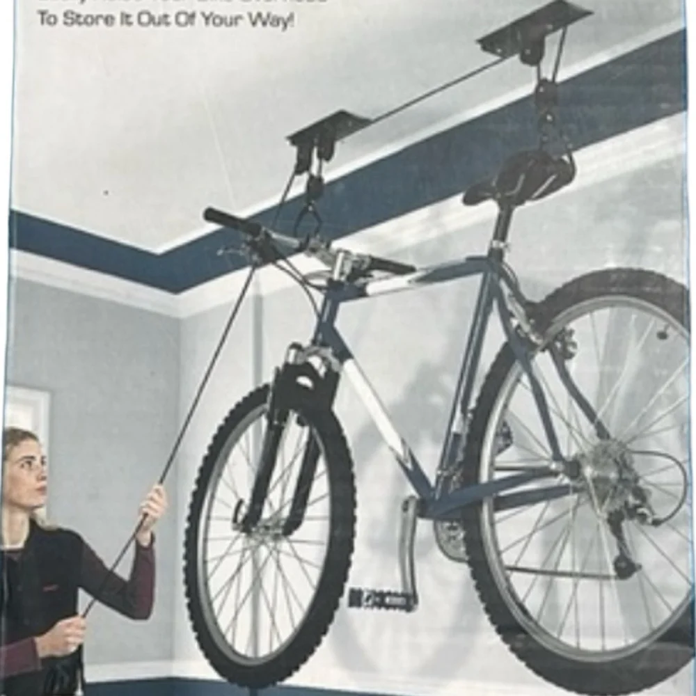 Mammoth Platinum Series Ceiling‎ Mount Lift It Bike Surf Board Hoist Holds 50lbs